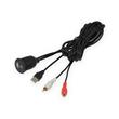 Montaje para panel conector AUX USB/3,5 mm Fusion
