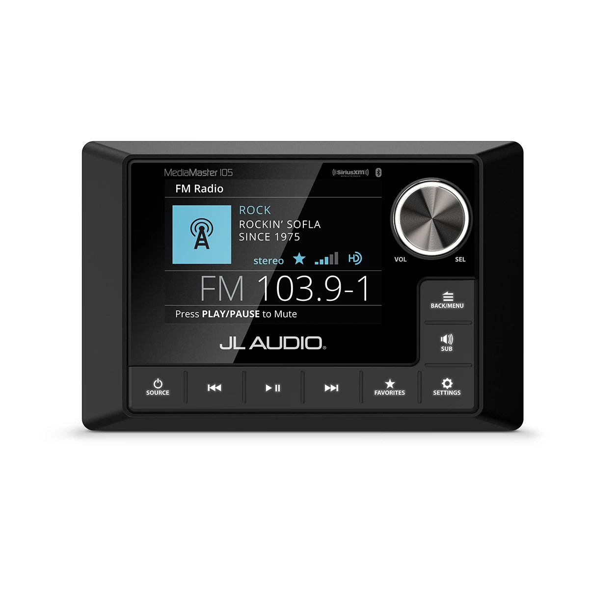 Reproductor JL Audio MediaMaster 105