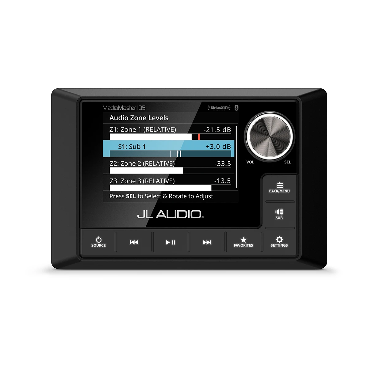 Reproductor JL Audio MediaMaster 105