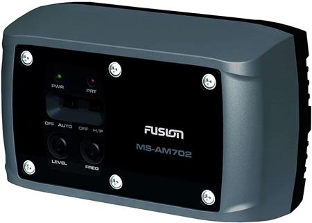 Amplificador MS-AM702 FUSION True Marine de Rango Completo de 2 Canales – Clase D 140W
