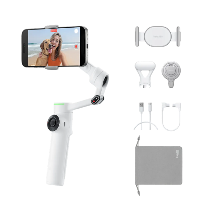Insta360 Flow 2 Pro Creator Bundle - Stone Gray