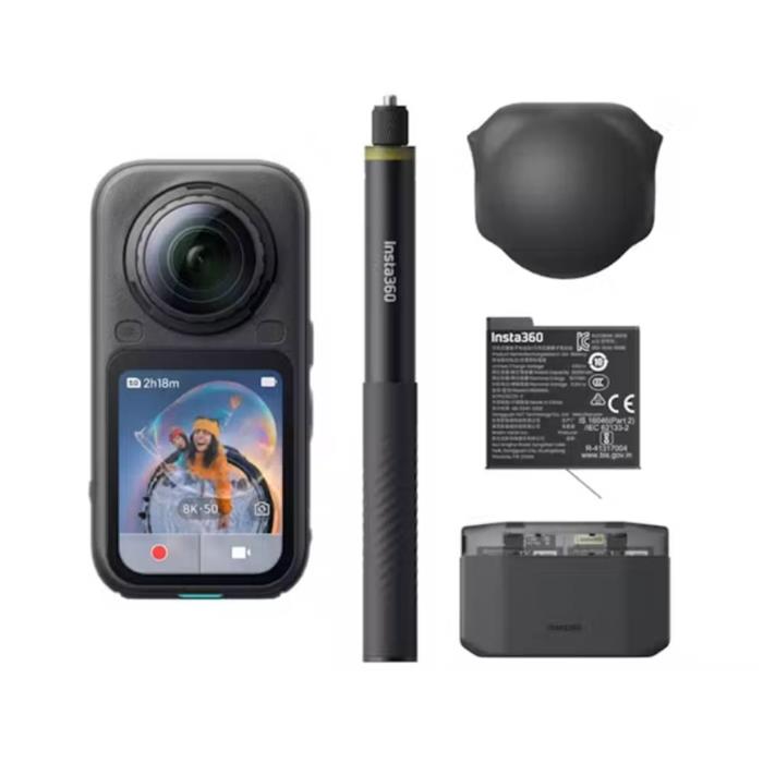 Insta360 X6 Essentials Bundle - Midnight Black