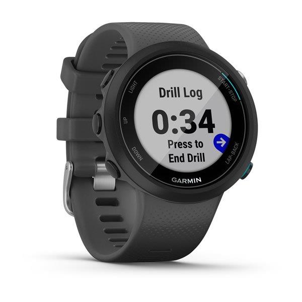 Reloj deportivo  Garmin Swim 2 010-02247-10, Negro, Para natación, 42 mm,  GPS, Bluetooth, ANT+, 5 ATM