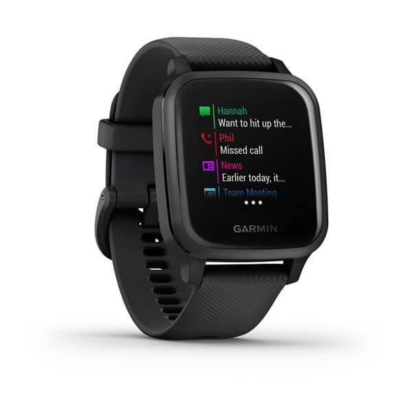 Garmin Venu Sq 2 Music Reloj Inteligente GPS con monitoreo de Salud Durante  Todo el día, Negro y pizarrón : : Electrónicos
